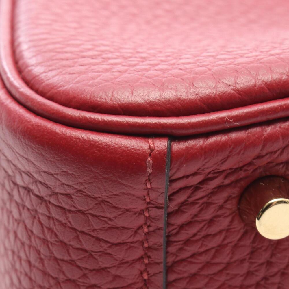 Hermes Lindy Mini Ruby Shoulder Bag/Handbag, Taurillon Clemence Leather, Wome... - Picture 6 of 7